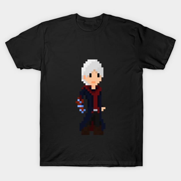 Pixel Nero - Devil may cry T-Shirt by namdecent